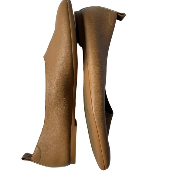 Everlane Caramel Italian Leather Day Glove Ballet Flat Size 11 NWOT - Picture 7 of 11